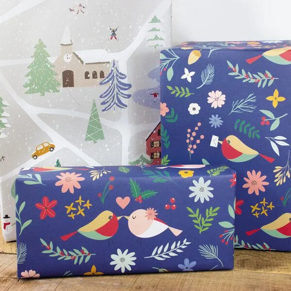 Bow & Hummingbird Bow & Hummingbird Geschenkpapier Bird Love Story – Produktbild 4 von 4