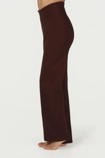 Urban Goddess Urban Goddess Weite Yogahose Agni - Bio-Baumwolle, Cacao (braun), – Produktbild 3 von 5