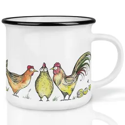LIGARTI LIGARTI Keramiktasse – Fuchs im Hühnerpelz – Produktbild 1 von 1