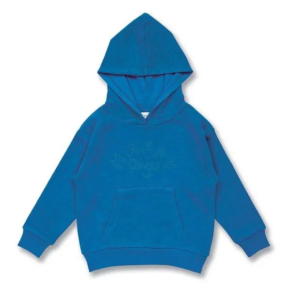 Sense Organics Sense Organics Kinder Hoodie in Blau, Modell MANOU, Blue, – Produktbild 1 von 7
