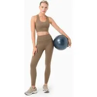 ORGANICATION ORGANICATION LINNDA | High Waist Leggings aus recyceltem Polyamid, Gravel, – Produktbild 1 von 1