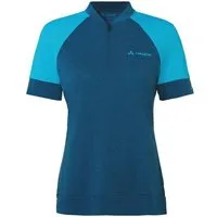 Vaude VAUDE T-Shirt Women's Altissimo Q-Zip Shirt, Shore blue, – Produktbild 1 von 1