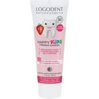LOGONA Kinder-Zahngel Happy Kids mit Erdbeere – Produktbild 1 von 1