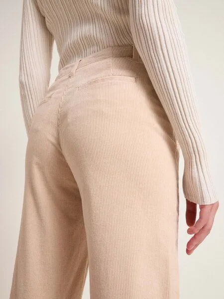 LANIUS LANIUS Kord Hose aus Bio-Baumwolle, Sahara, – Produktbild 3 von 4