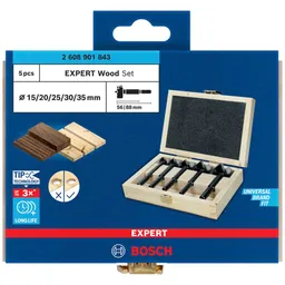 Bosch Professional Bosch Professional Bosch EXPERT Forstnerbohrer Woodsatz, 5-tlg. – Produktbild 1 von 1