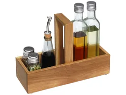 Side by Side SIDE BY SIDE Tischbox, Gewürzkiste "Essig & Öl" Eiche geölt – Produktbild 1 von 1