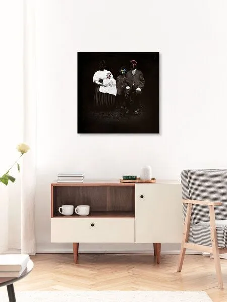 Photocircle Photocircle Poster / Leinwandbild - Veridis Quo - Daft Punk Familie – Produktbild 3 von 4