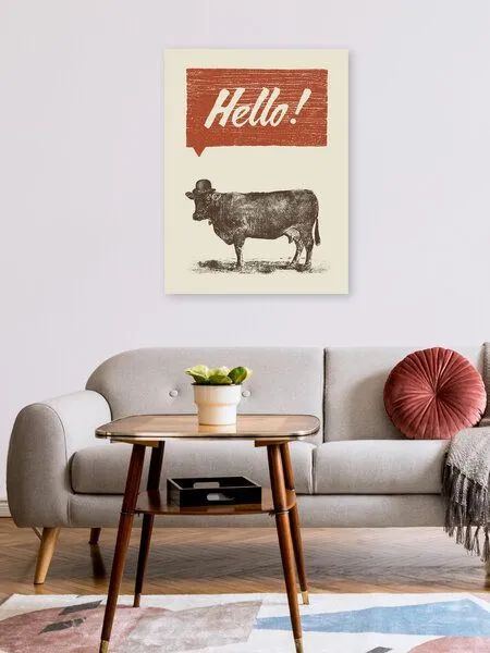 Photocircle Photocircle Poster / Leinwandbild - Hello ! – Produktbild 2 von 4