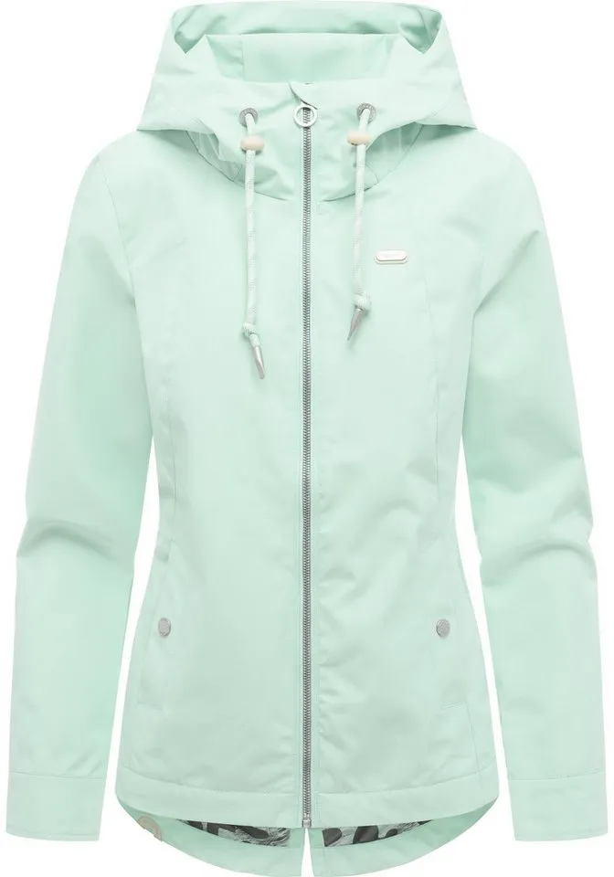 ragwear ragwear Outdoorjacke Monadde Wasserdichte Übergangsjacke mit Kapuze, Grün, – Produktbild 2 von 5