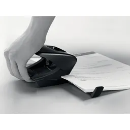 Leitz Leitz Nexxt Recycle Mini Locher, 10 Blatt, schwarz – Produktbild 1 von 1