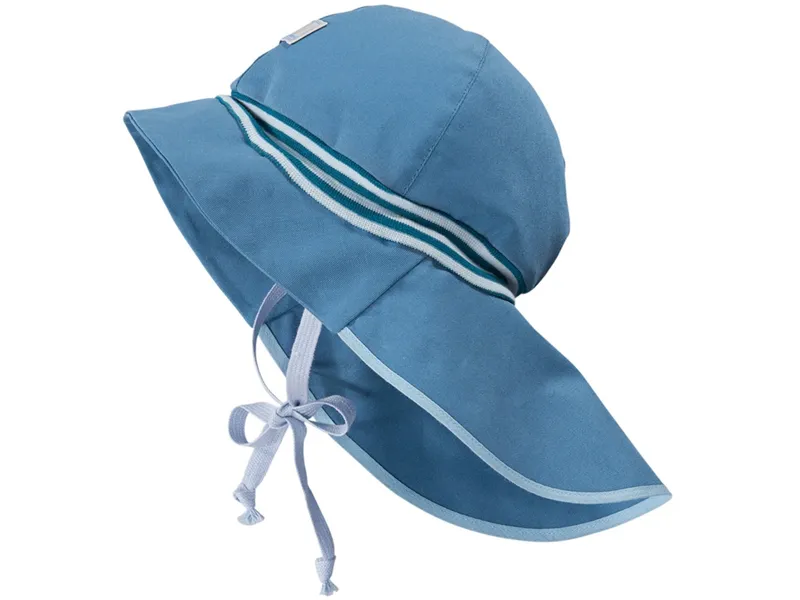 Pickapooh Pickapooh Baby und Kinder Mütze Feuerwehr Strick UV-60 jeansblau Gr.52, Blau, – Produktbild 1 von 2