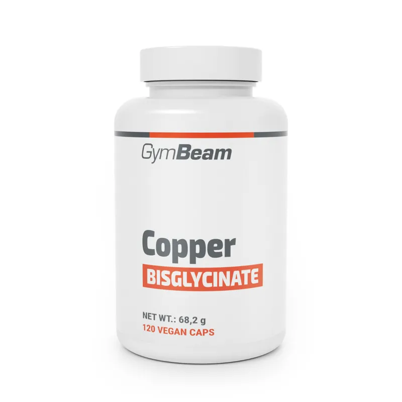 GymBeam GymBeam Kupferbisglycinat 120 Kapseln – Produktbild 1 von 1