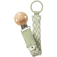 BIBS BIBS Schnullerkette Bio-Baumwolle Pacifier Braid Sage Ivory Maße 22 x 2 cm – Produktbild 1 von 1