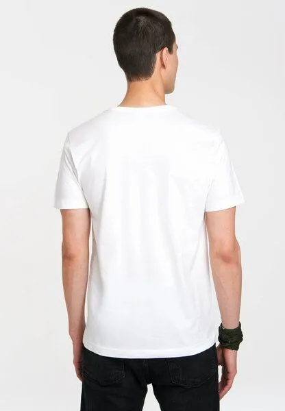 LOGOSH!RT LOGOSH!RT - Star Wars - Stormtrooper - T-Shirt - 100% Organic Cotton, Weiss, – Produktbild 4 von 4