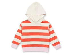 Sense Organics Sense Organics Kinder Pullover mit Kapuze coral stripes Gr.110 (4-5 Jahre) – Produktbild 1 von 1