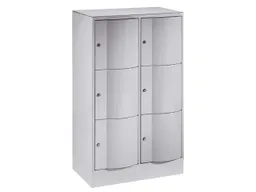C+P C+P Schließfachschrank 2 Türme an/si 3er – Produktbild 1 von 1