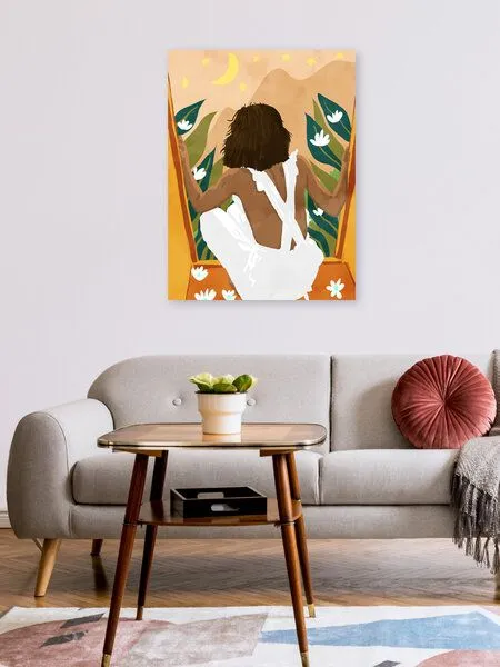 Photocircle Photocircle Poster / Leinwandbild - The Wild World And A Rebel Heart – Produktbild 2 von 4