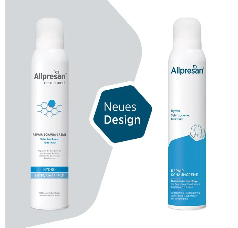 Allpresan Allpresan Derma Med Hydro Intensivpflege Schaum-Creme – Produktbild 3 von 5
