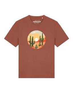 watapparel watapparel T-Shirt Unisex Sonnenuntergang in der Wüste – Produktbild 1 von 1
