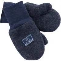 Pickapooh Pickapooh Kinder Fäustlinge Bio-Schurwolle Fleece marine Gr.3 (2 bis 4 Jahre) – Produktbild 1 von 1