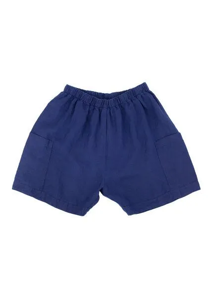 Sophia Schneider-Esleben Sophia Schneider-Esleben Unisex Shorts Alex aus Bio Baumwolle, Blau, – Produktbild 3 von 4