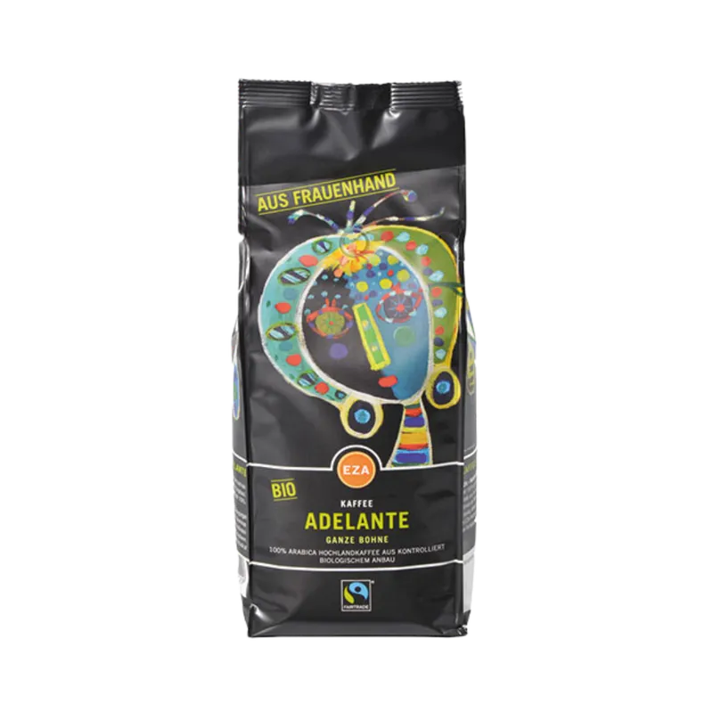 Eza EZA Fairtrade Adelante, Bio-Kaffee aus Frauenhand, Ganze Bohne, 1kg – Produktbild 1 von 1