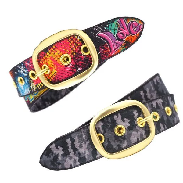 Seegarn Seegarn - Gürtel / Wendegürtel SeeFunk 4cm, Gold, – Produktbild 1 von 4