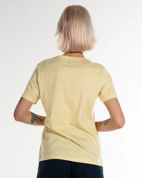 Alma & Lovis Alma & Lovis Royal Jersey Shirt aus feinster Organic Cotton | Single T, Vanille (hellgelb), – Produktbild 4 von 4