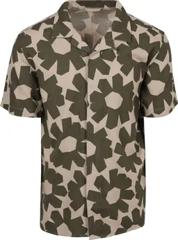KnowledgeCotton Apparel KnowledgeCotton Apparel Kurzarmhemd Leinen-Mix Oliv - Größe XL – Produktbild 1 von 1