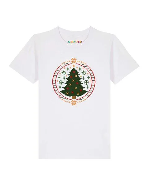watabout.kids watabout.kids T-Shirt Kinder Weihnachtszeit, White, – Produktbild 1 von 2