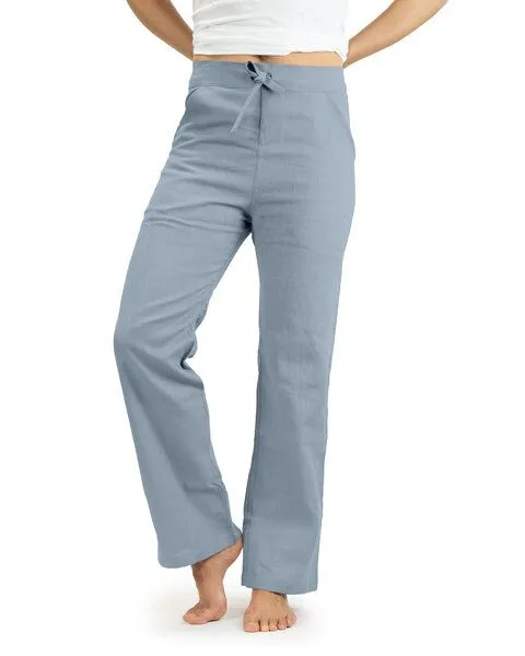SCHAZAD Leinenhose Essential Slim von SCHAZAD, Taubenblau, – Produktbild 1 von 4