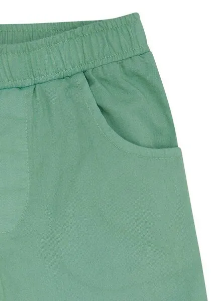 loud + proud loud + proud Babys & Kinder Hose Light Twill, GOTS-zertifiziert, Bamboo(grün), – Produktbild 2 von 2