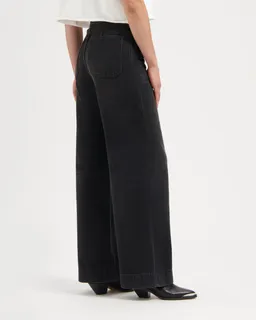 Kuyichi Kuyichi Damen vegan Jeans Farrah Worker Smoky Noir Schwarz – Produktbild 1 von 1