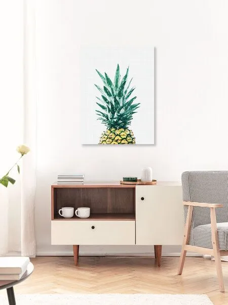 Photocircle Photocircle Poster / Leinwandbild - Pineapple No1 – Produktbild 3 von 4