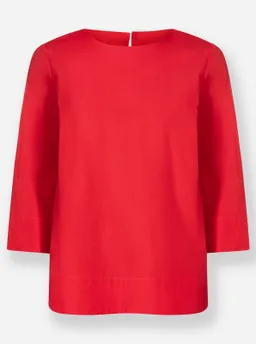 heine Baumwollbluse rot – Produktbild 1 von 1