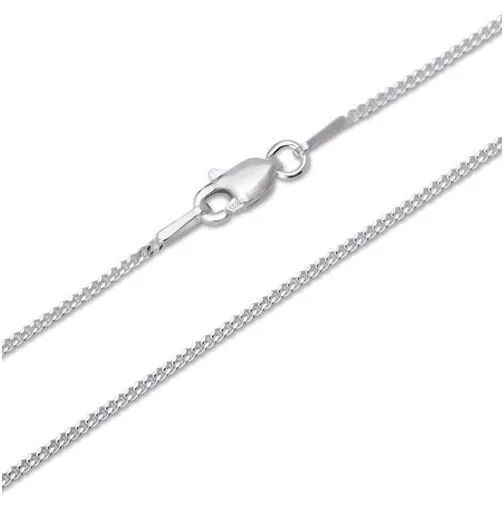 pakilia pakilia Silber Kette klassisch 40cm Fair-Trade und handmade – Produktbild 1 von 2