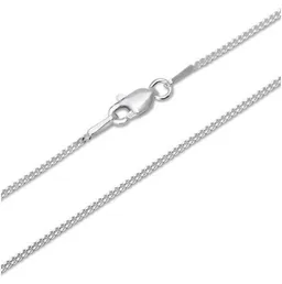 pakilia pakilia Silber Kette klassisch 40cm Fair-Trade und handmade – Produktbild 1 von 1