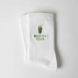arrel arrel Matcha Club Statement Socken – Produktbild 1 von 1