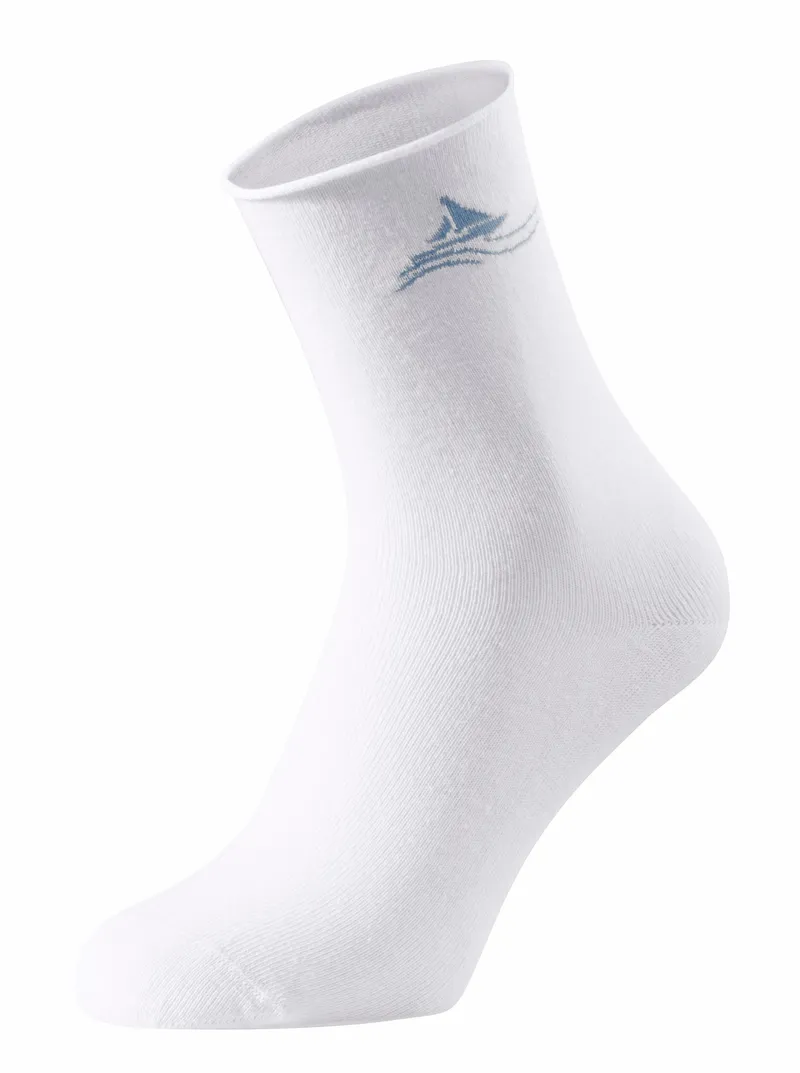 wäschepur Socken weiß + schwarz + steingrau, Weiß + schwarz + steingrau, – Produktbild 3 von 3