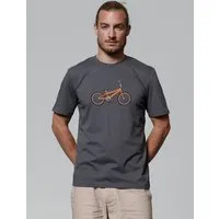 watapparel watapparel T-Shirt Unisex BMX, Anthracite, – Produktbild 1 von 1