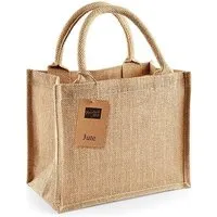 Westford Mill Westford Mill Jute Tasche Gift Bag Geschenktasche, Natur, – Produktbild 1 von 1