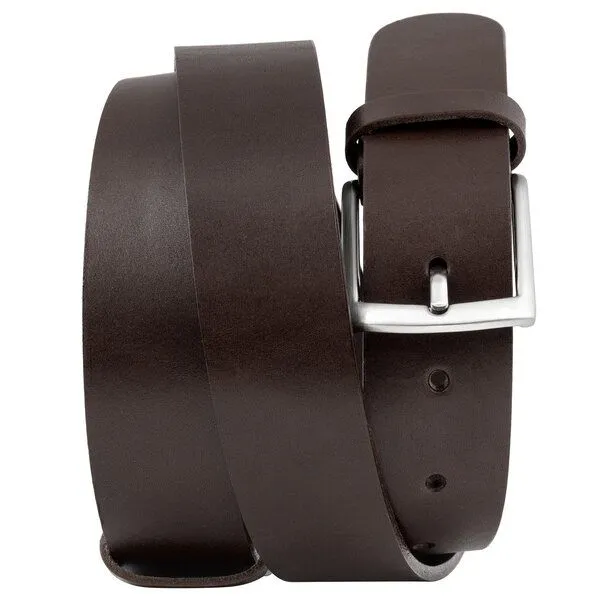 Simaru Simaru Ledergürtel Buenos Aires 35mm / Leder pflanzlich gegerbt, Braun, – Produktbild 3 von 4