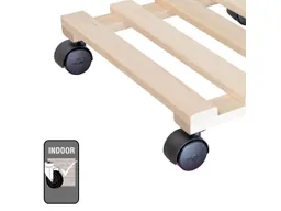 WAGNER SYSTEM WAGNER SYSTEM Pflanzenroller WAGNER Pflanzenroller Buche eckig 34 x 34 cm – Produktbild 1 von 1