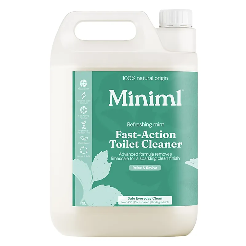 Miniml Miniml Toilettenreiniger Grüne Minze & Pfefferminze - 5L Nachfüllpa... – Produktbild 1 von 2