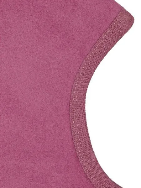 loud + proud loud + proud Babys & Kinder Wende-Schlupfmütze aus Baumwoll-Fleece, GOTS-zertifiziert, Grape(rosa), – Produktbild 1 von 3