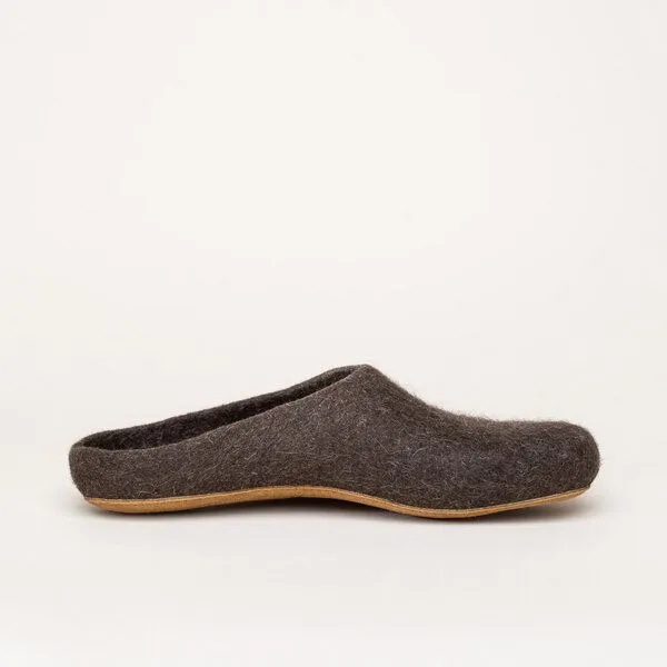 Magicfelt Magicfelt Filz-Hausschuh 727 aus 100% Yak-Wolle für Damen & Herren mit Rinds-Sohle, Yak, – Produktbild 3 von 4