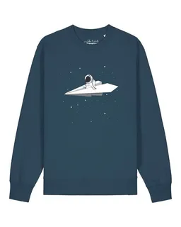 watapparel watapparel Sweatshirt Unisex Fly me to the moon – Produktbild 1 von 1