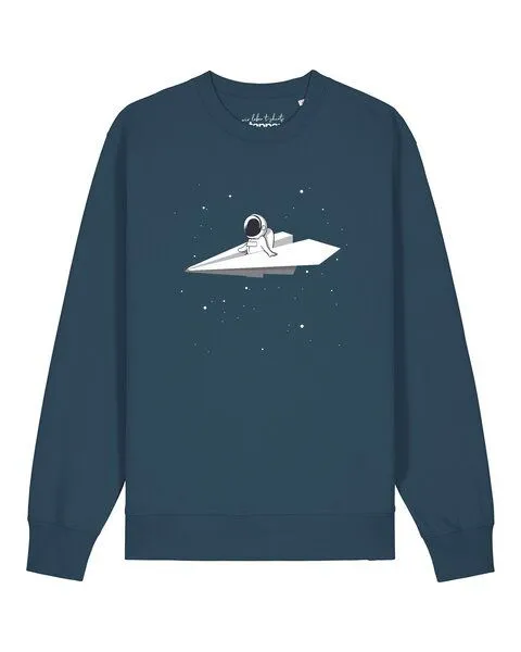 watapparel watapparel Sweatshirt Unisex Fly me to the moon, Stargazer, – Produktbild 1 von 2