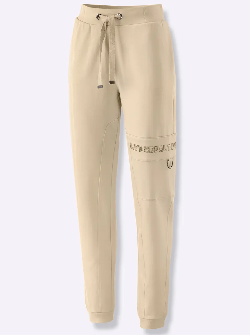 Witt Jogg Pants, Sand, – Produktbild 1 von 3