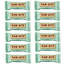 Organic Friends & Sports Organic Friends & Sports RAW BITE PEANUT 12er Pack 12X50 g – Produktbild 1 von 1